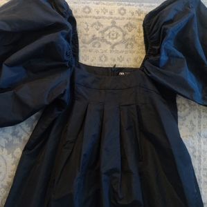 ZARA TAFFETA DRESS